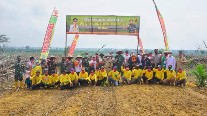 Program Ketahanan Pangan Rohil Terus Berlanjut